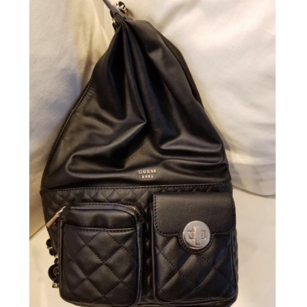 Guess single strap bookbag